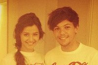And let’s look at Lou with his supposed to be girlfriend..