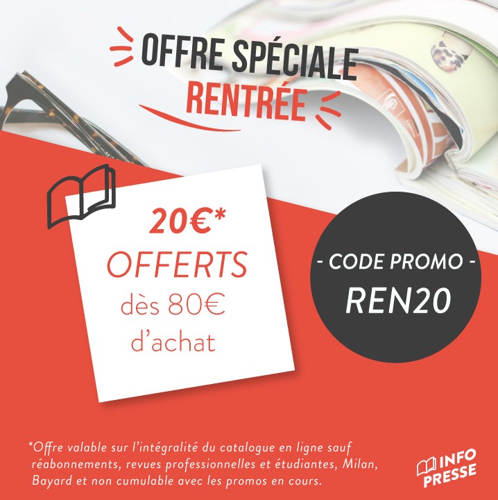 CODE PROMO INFO-PRESSE 20€ OFFERTS !
info-presse.fr