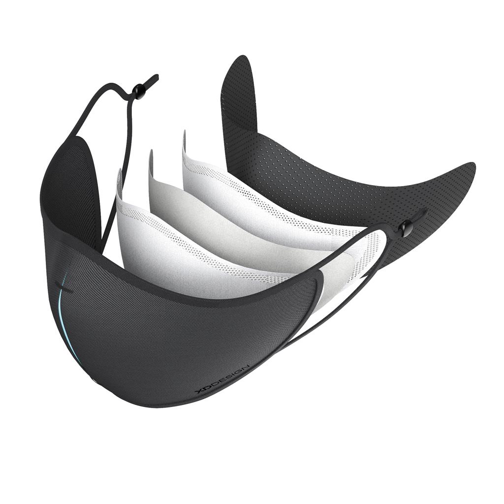 grafimon's tweet photo. #lunes 
Nuevo Set higiénico compuesto por 1 mascarilla reutilizable y lavable, 5 filtros reutilizables, 1 bolsa de almacenamiento.
Esta cómoda mascarilla XD DESIGN está hecha para cada rostro. Diseño ligero de tres capas.
Más información 👉
https://t.co/rOvwE8DYfX
#mascarillas https://t.co/SRpyL70f0H