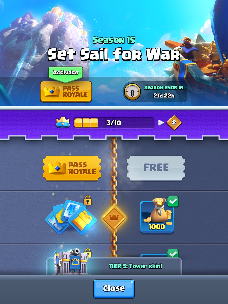 KevinE_Cr's tweet photo. To Celebrate 10K subs last month, as promised I’m doing a 10 Pass Royale giveaway! 5 on twitter and 5 on YouTube in my comments section *must have paypal for payment*

Requirements 💵
- Follow✅
- Retweet✅

GODLUCK and once again Thank you for 10k❤️ https://t.co/alwhHMAZM4