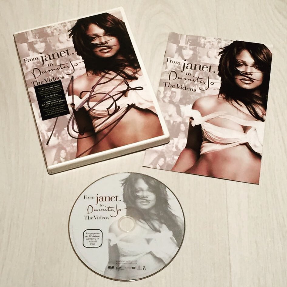 janetjourney's tweet photo. This week in Janet Jackson History 

Back in 2004, Janet released a collection of her videos entitled “From janet. to Damita Jo: The Videos”. 

#janetjackson #JanetFans #janfam

Pix Credit - Janet Jackson Dutch Collection https://t.co/J5by3KIlkG