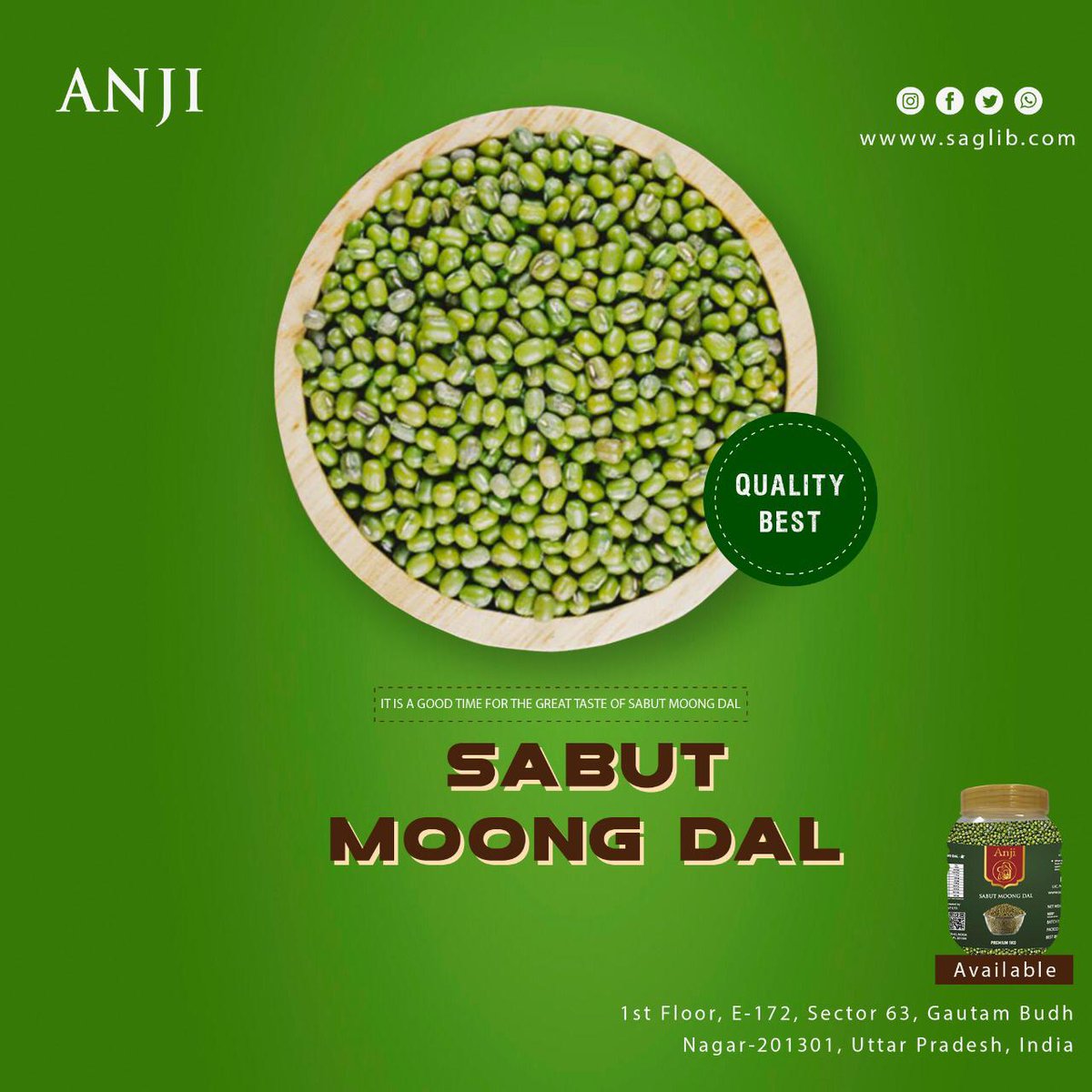 saglibindia's tweet photo. The Best Traders Of FMCG
 pulses
Basically we Deals in Rice ,sugar ,whole grain wheat and pulses.
100% Quality Assurance
100% best Product delivery.
Saglib India Deals In A+ Category Of Food Iteams.  
free to contact us on 7290053619
or visit our website https://t.co/hSAFAlqfbq https://t.co/H81AAkQU3e