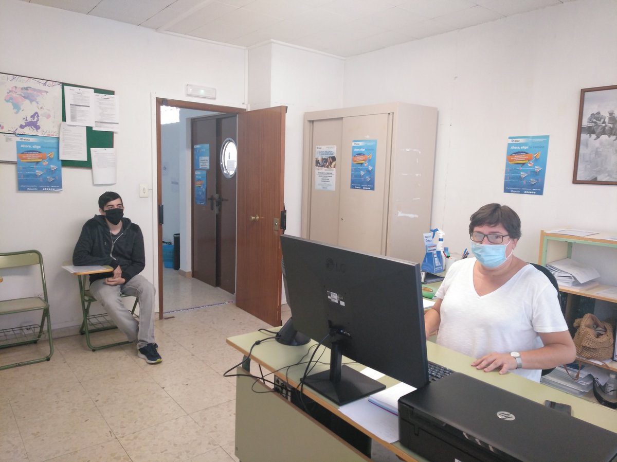 Paulasj_ecca's tweet photo. Ya realizando nuevas matrículas en nuestros centros zonales de Galicia con todas las medidas de seguridad de la nueva normalidad, y encantad@s de recibir a tod@s . @radioecca @Direccion_ECCA #EligeTuCaminoECCA #Acorgerte https://t.co/cgxJOtvoQu