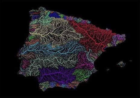 jc_arroyo's tweet photo. Cuencas hidrgraficas de la Península y Baleares. https://t.co/craKeQ8Aqj