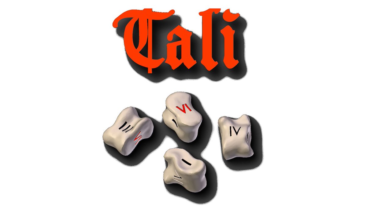 TradeQuestDistr's tweet photo. Proud to announce our partnership with @VRSoft_LLC! We'll be stocking the innovative historic dice game Tali. A 10 player game with knuckle bone dice? Sign us up! https://t.co/wDhrURgu7K