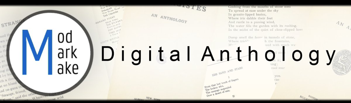 ModMarkMake's tweet image. William Saphier's poem "Childhood Memories" is featured on the #MMMdigitalanthology today. Read it in the following post and follow the link to read it in a digitized version of the Others anthology: modmarkmake.ugent.be/childhood-memo…