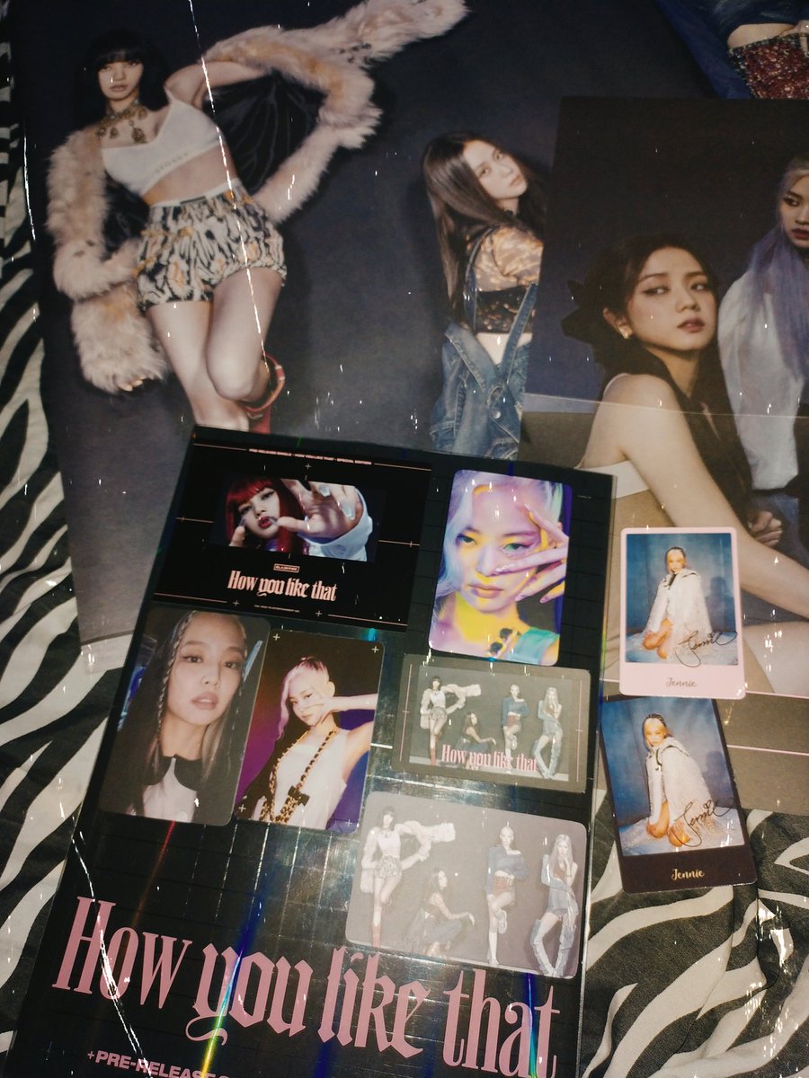 junkyutx's tweet photo. How You Like That ❤️

• mahal na mahal ako ni Jennie, mula pulls hanggang freebies sizt 😂 https://t.co/XvpsW612Me
