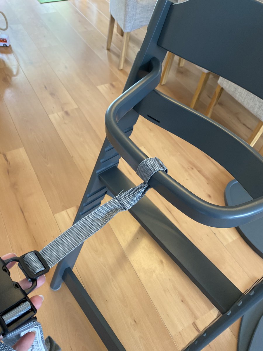 CMaylam's tweet photo. @AldiUK I have revived my high chair today. However the harness is stapled to the bumper which is the completely wrong place for it. Please tell me now I am supposed to remove this without damaging the chair? Thanks https://t.co/IODTQNlxwB