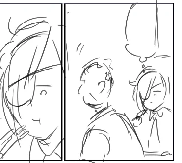 しばらく休むって宣言しましたけど、その間1P漫画はあげていけたらなぁと思います。 #タゲ即 