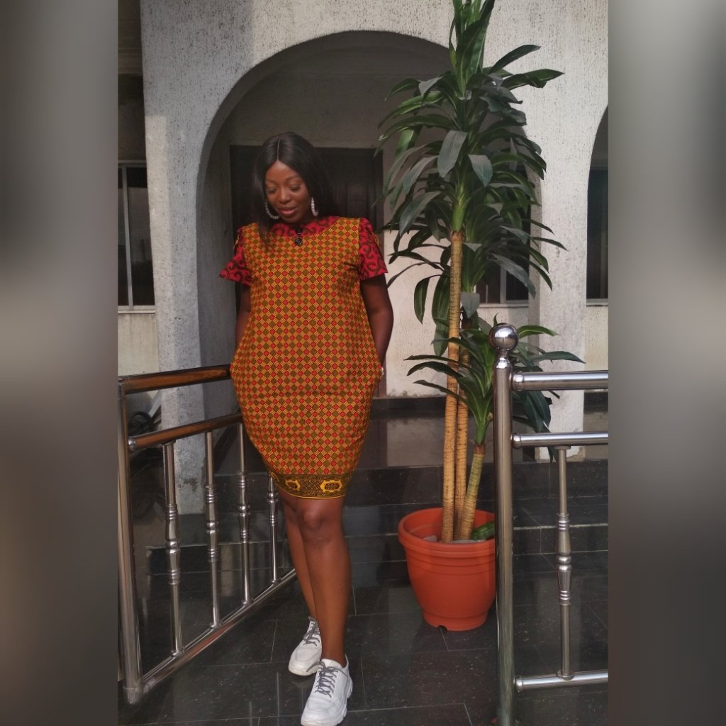 EboniiEdewor's tweet photo. There is casual
And there is casual
But this is no regular casual dress, it's the FIFI shift dress. 
The only ankara dress you should be found wearing this season and every other day.

Available for pre-order in sizes 6-16

Price: N9000 https://t.co/bDiRqpJqww