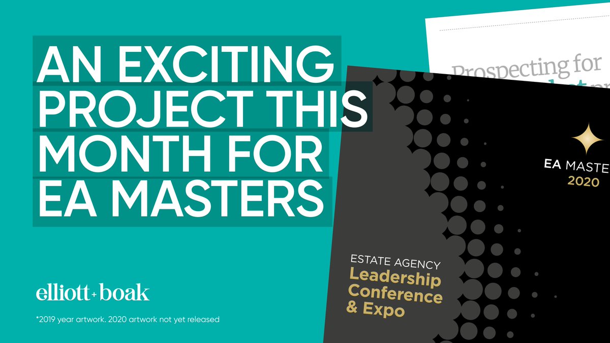 For the second year running, we're excited to be working with <a href="/propertyacademy/">propertyacademy</a> on this years #EAMasters Event Brochure and creative work. 
#WIP #EAMasters #EAM2020 #estateagents #design #creative #illustration #bestestateagentguide