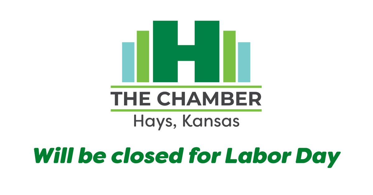 The Chamber will be closed today for Labor Day! 
See you on Tuesday! 🌞☀️🌞☀️