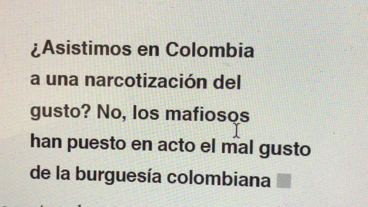 Omar rincón, nueva sociedad/ narco.estetica y narco cultura en Narco.lombia.