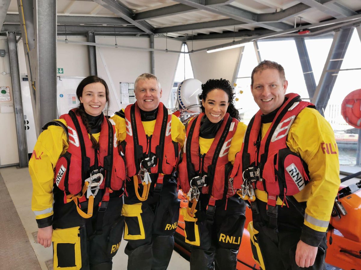 Tune in to <a href="/BBCCrimewatch/">Crimewatch Live</a> on <a href="/BBCOne/">BBC One</a> at 9.15am tomorrow. Before the pandemic, presenter <a href="/MichAckerley/">Michelle Ackerley</a> joined the team at <a href="/PooleLifeboats/">RNLI Poole Lifeboats</a> for some lifesaving drills at sea &amp; <a href="/RNLIPenarth/">RNLI Penarth</a> volunteers discuss how they've continued to save lives despite the challenges of coronavirus.