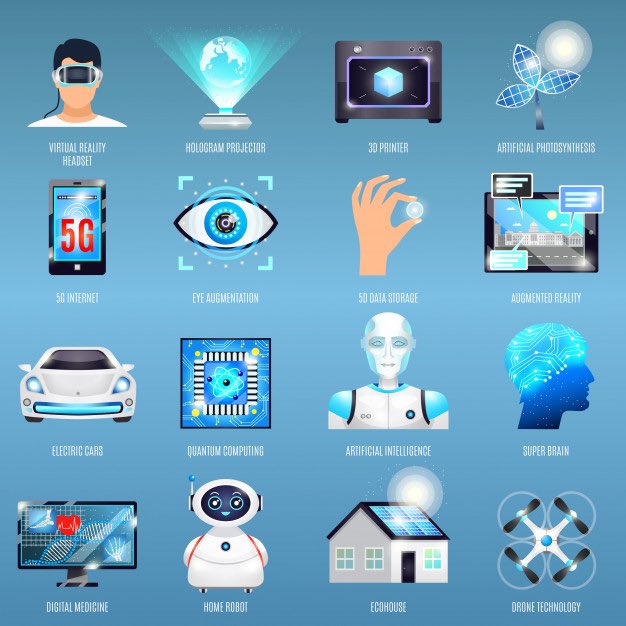 ferielyasmina's tweet photo. 12 #technologies of the next decade
1 #AI
2 #CyberSecurity
3 #blockchain
4 #3Dprint
5 #Voice inters a and ChatBot
6 #SelfDrivingCars
7 #Extended Reality
8 #Robot& #Cobots
9 #Digital Twin
10 #Computer vison & Facial récognition
11 #Quantumcomputing
12 #MassPersonalisation https://t.co/lujxWsqFQd