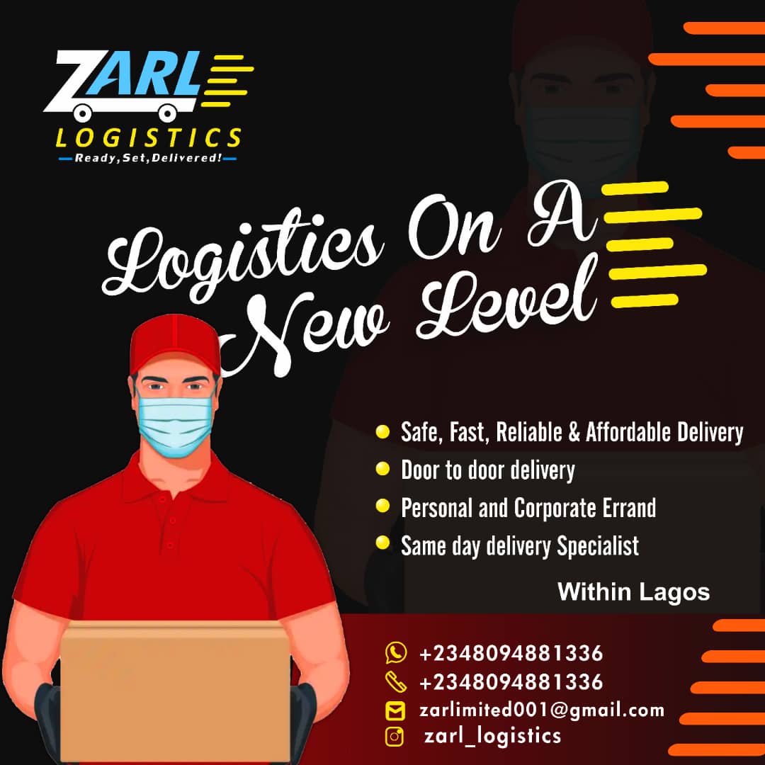 I_amzico's tweet photo. Do you want a delivery service that is punctual and very professional? Then ZARL LOGISTICS is the place for you. We are professional, punctual and we will get your product to your customer in good time and in good shape.
T &amp; C apply
*Contact  Zarl*
https://t.co/W98hvo80tG https://t.co/EVhXXiWj3g