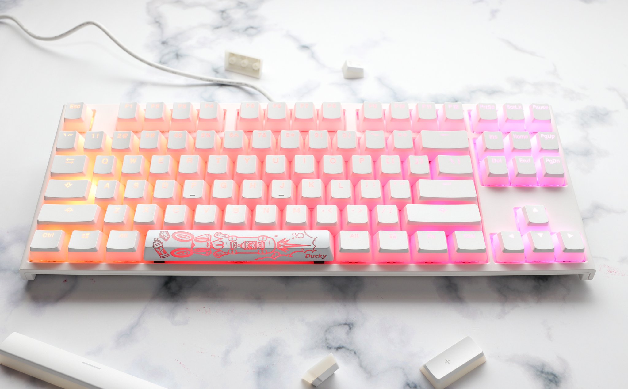 Ducky Keyboard Ducky New Arrival White Pudding Keycaps Born And Bred Give Your Eyes Something To Talk About Duckypuddingkeycaps Newarrival Rgb T Co Dadkkql6ul