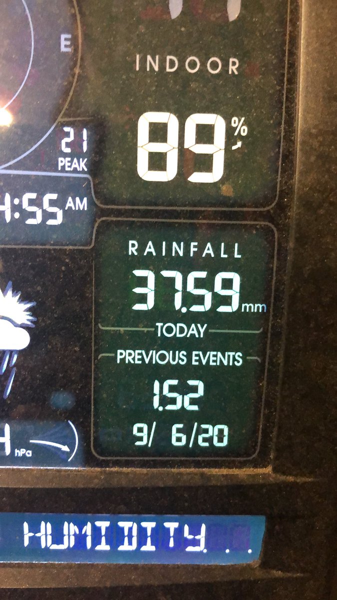 NBGCCTurf's tweet photo. Close to 40mm of rain overnight last night, the course is extremely wet. We will be prepping what we can. https://t.co/QZXQ2gUin2