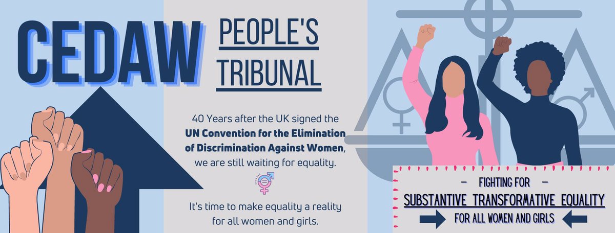 CedawPT's tweet image. #CEDAWPeoplesTribunal support #substantiveTransformativeEquality where women &amp;amp; girls have equal say in decisions that affect their lives
#CEDAW in domestic law can help facilitate this 

📣Donate&amp;amp;share &amp;gt;&amp;gt;crowdfunder.co.uk/cedaw-peoples-…

unwomen.org/en/get-involve…