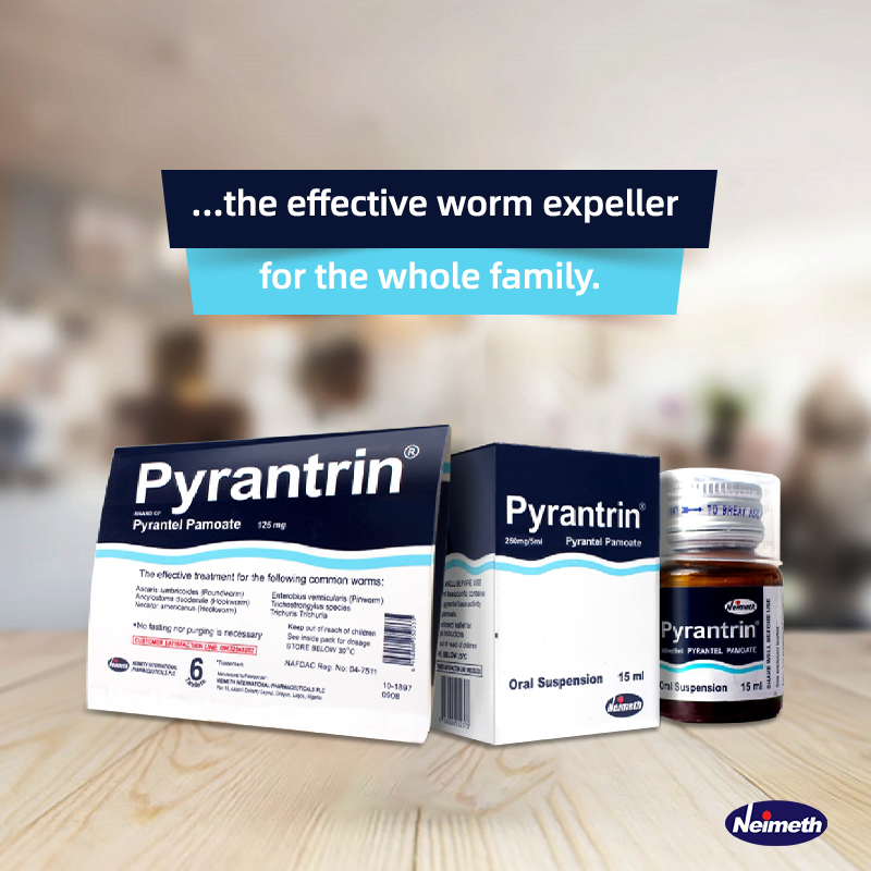 NeimethPlc's tweet photo. Prevent intestinal worms and keep your family healthy.
Deworm with Pyratrin every 3-months.
It’s safe for adults, and children over 6 months.
#Neimeth #Pyrantrin #StayWormFree #StayHealthy #WormExpeller #HealthyLiving https://t.co/5h1oNfCeo9
