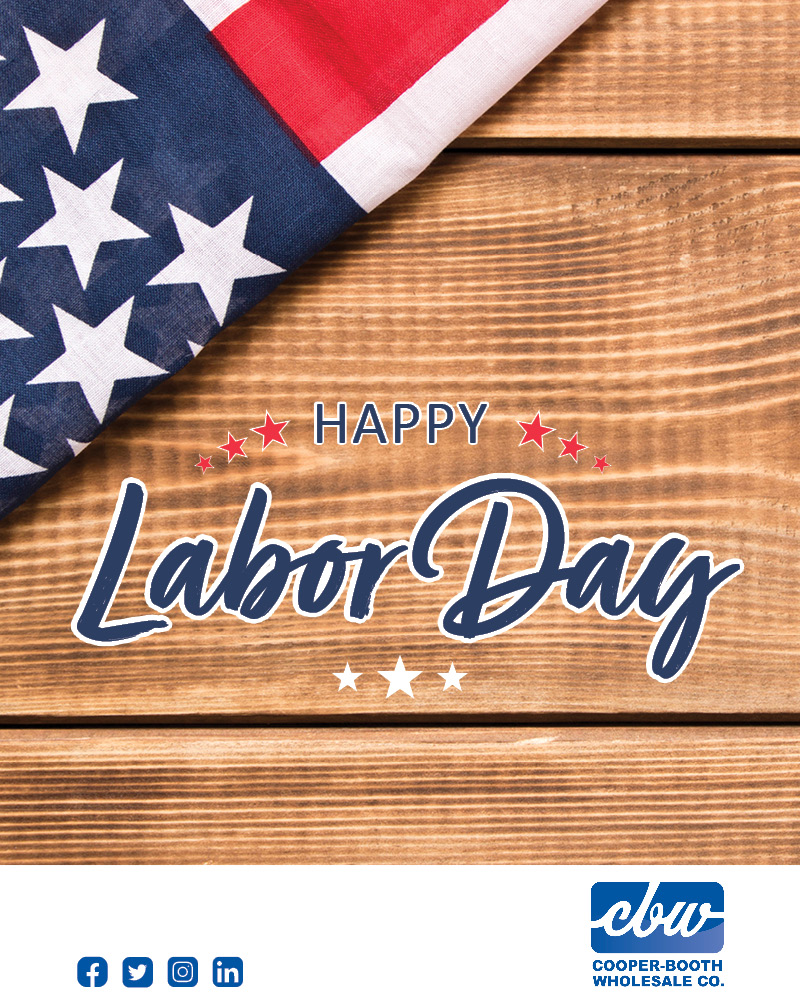 CooperBoothWS's tweet photo. Happy Labor Day!  #happylaborday #cooperbooth #wholesale https://t.co/ixRmS6VVdK