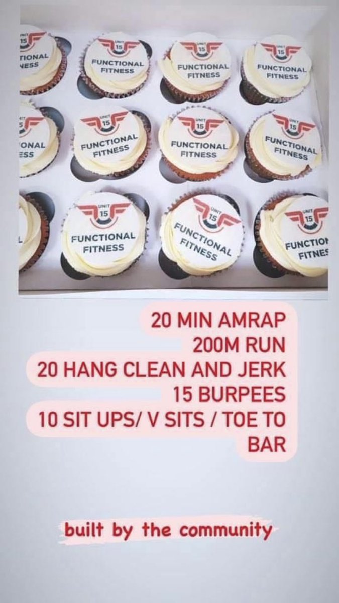 LeaWR22's tweet photo. This morning I’ve been back in my happy place! The gym is open! A new name but the same old faces and the best community ever!
Today’s #nothomeworkout was amazing - sweaty and hard but always more fun in a group 🤪🤪🤪 #functionalfitness #fortnightfit #onthegaintrain https://t.co/afeIu3mJhY