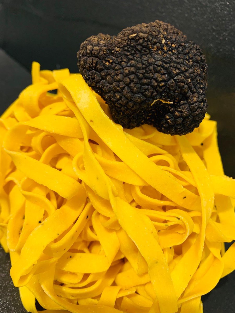 wellocksfood's tweet photo. Pasta room producing fresh Truffle Tagliatelle this morning available this evening 500g packets. https://t.co/977sFLpiLJ