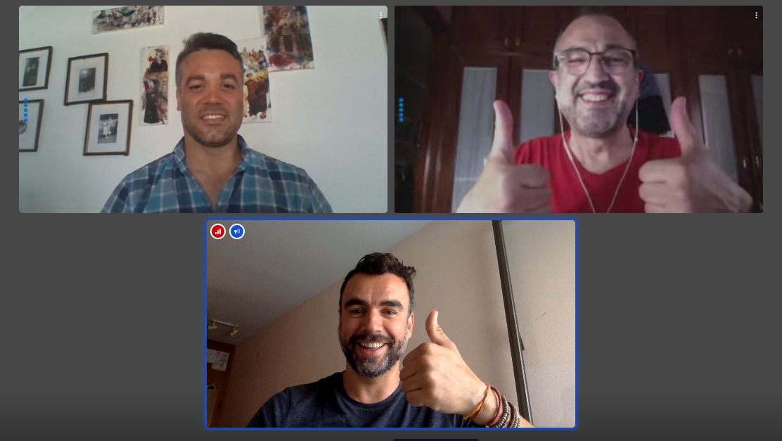 mentorday_org's tweet photo. El equipo de @EntriiE ya cuenta con su mentor: @txsantos Así incorporamos una nueva empresa mentorizada al #ProgramadeMentoring. Han tenido que esperar un poco pero ahora tienen todo un año por delante para trabajar juntos. Felicidades a @Vbandin y a @RFabeiro https://t.co/feY0U5bSZD