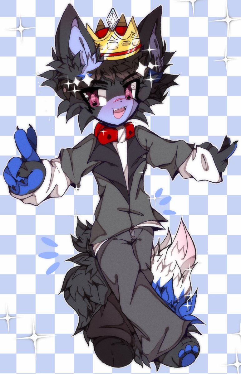 TrashKingRoo's tweet photo. Roody is my one and only OC! He is a "self proclaimed" Trash King but mostly he is a derp who just likes the attention.

He is also a nerd, who has a love for games and plays often! If you ask the king, he may just ask you to join him!

DM friendly but usually quiet due to work! https://t.co/pBsfYCM0MN