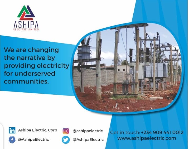 AshipaElectric's tweet photo. We are changing the narrative by providing electricity for underserved communities

Please Visit:
https://t.co/Pf5Zbr6AqB
You can reach us at:
Info@ashipaelectric.com
+2349094410012

#energysupply #energyinstallation  #businessowners #smartgrid #minigrid #cleantech https://t.co/jCckM8PgWA