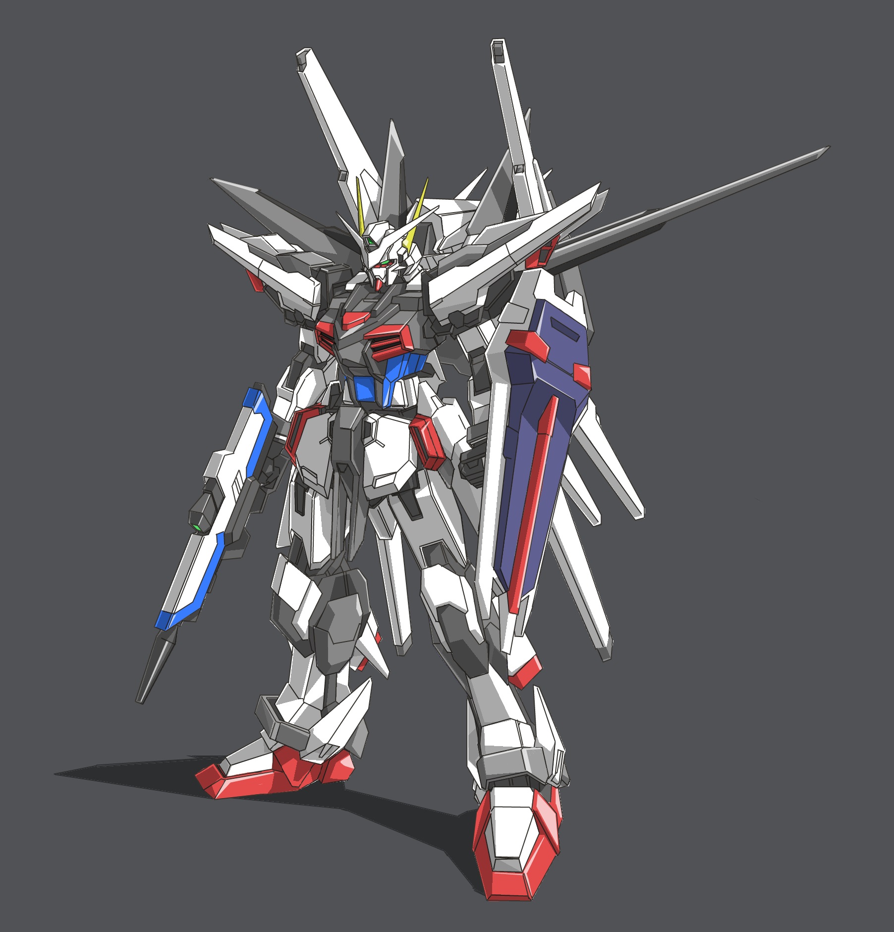 ゆーいち オルタ ビルド世界で乗りたいガンプラ 実はすでに2体あるんだよね はストライクとアカツキ混合の ストライクアカツキーカゲロウストライカー はゴッドガンダムの後継機 設定 の刀で戦うmf レイジングガンダム T Co