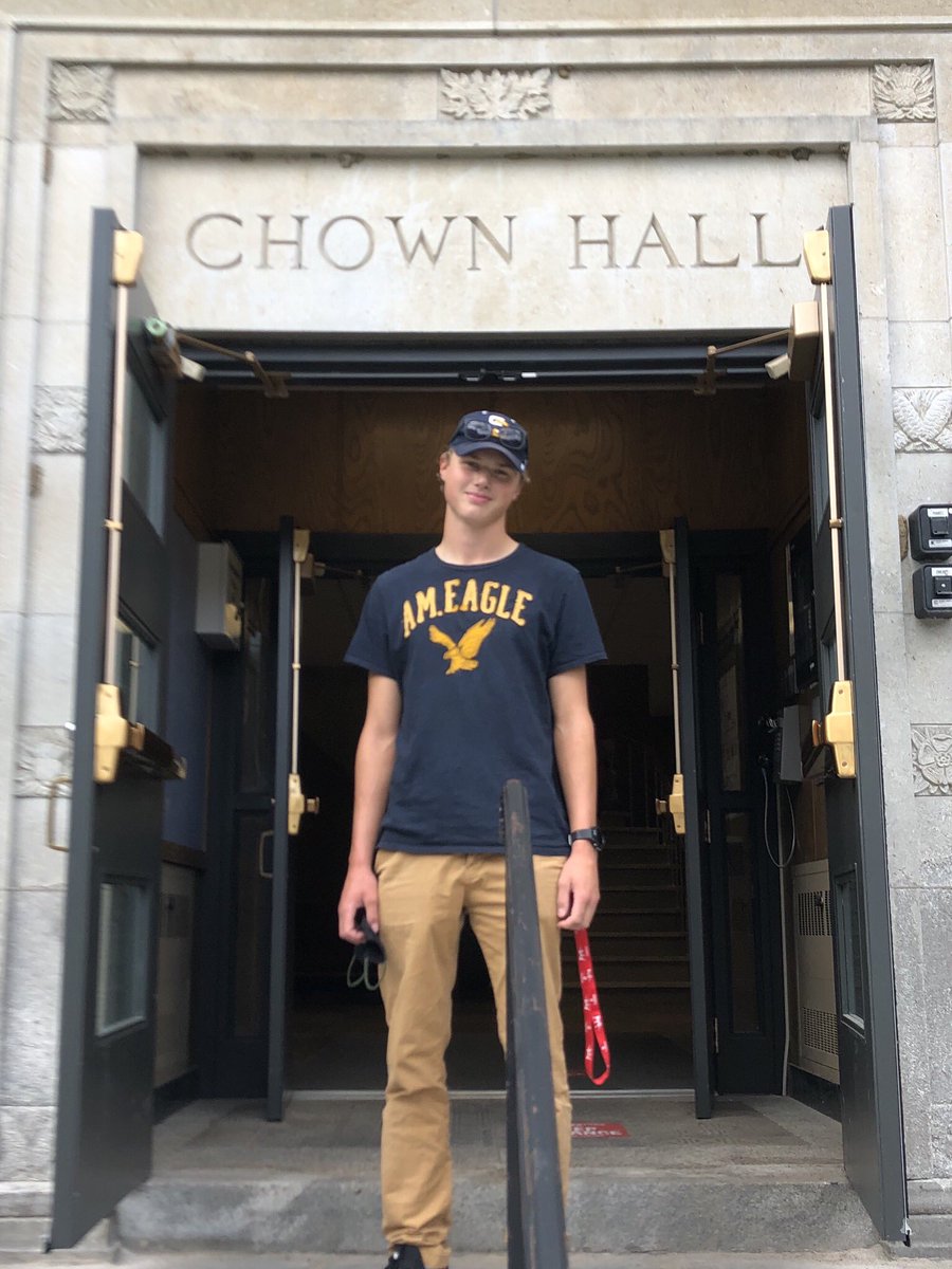 Moved Noah into residence on Saturday @QueensEngineer   Ready for his next chapter