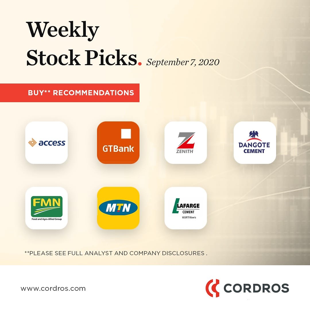 It's another week to trade stocks in the Nigerian Stock Market.

What stocks are you buying or selling this week?

#investwithcordros
#stockstowatch
