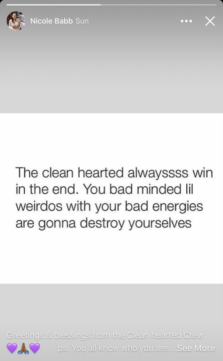 says_nix's tweet photo. π¬ Winners over here sweetheart.. in ALL areas of life! ππΎπ―π #CleanHeartCrew https://t.co/w4D4kmppGq