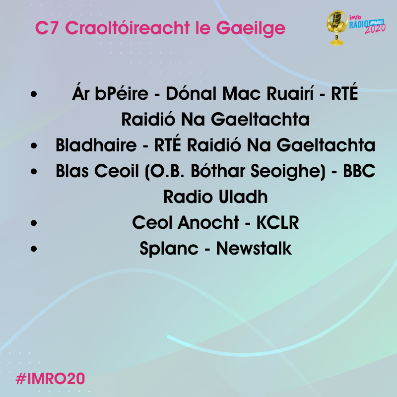 kclr96fm's tweet photo. ⭐️Yeah so we are nominated for three @IMRORadioAwards ⭐️
Congratulations to the guys involved in putting these together, we're delighted!
#imroawards #radio #awards #carlow #kilkenny https://t.co/1VC20EPhsR