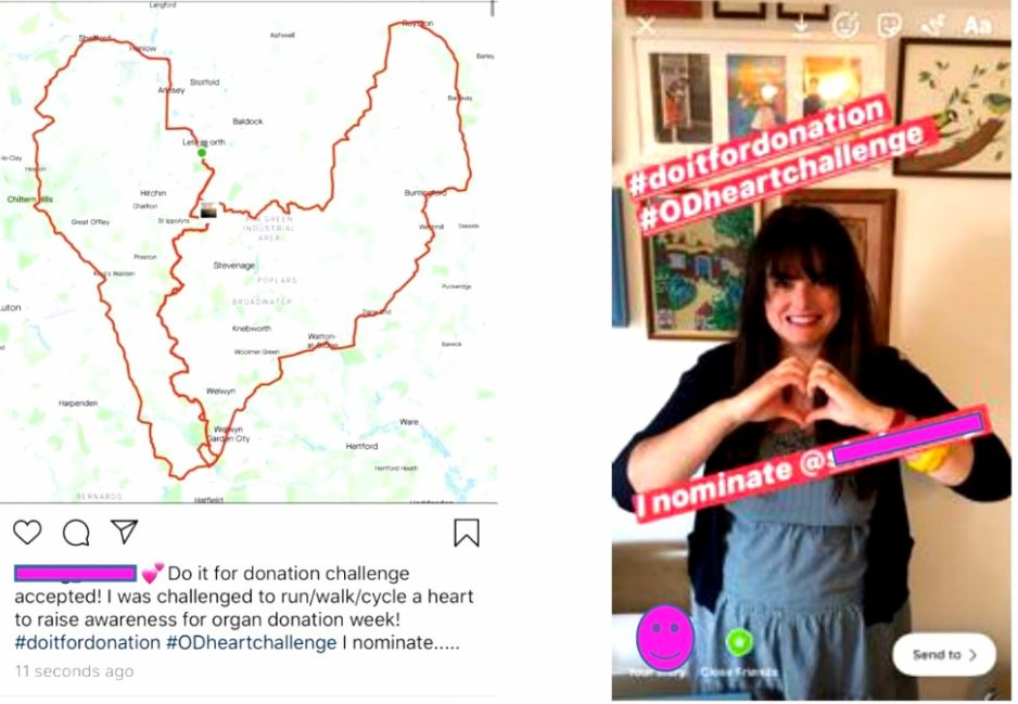 Get active and help raise awareness during #OrganDonationWeek by taking part in the virtual heart walk challenge!
 
Walk, run, or cycle any distance you choose, and plan your route to form the shape of a heart. bit.ly/ODWeek2020

#DoItForDonation