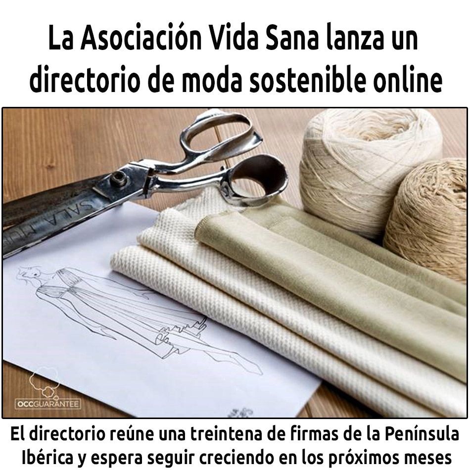 hosteleriaenvlc's tweet photo. LA ASOCIACIÓN VIDA SANA LANZA UN DIRECTORIO DE MODA SOSTENIBLE ONLINE
https://t.co/vrFgYj8YLm
@VidaSana_AVS #VidaSana #HosteleriaEnValencia #Directorio #ModaSostenibleOnline #Firmas #PeninsulaIberica #MaterialesEcologicos #ProduccionEtica #PlanetaModa #Natural #Greenwashing https://t.co/mJXuNcRKje