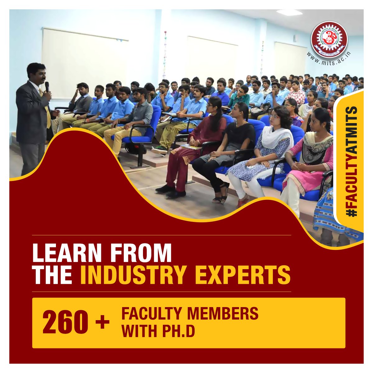 MITS_College's tweet photo. #MITS is proud to have an outstanding and dedicated constellation of experienced faculty and academic staff who help in building confidence in our students, converting them into lifelong learners.
#FacultyAtMITS #MITSCampus #EngineeringCollege #UGCAutonomous #LifeAtMITS https://t.co/Oswutr3DrW