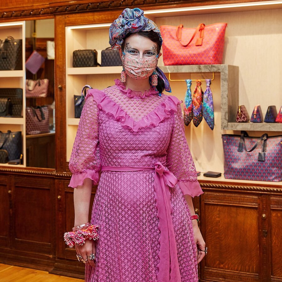 Face masks have never looked so chic. Say hello to the stylish <a href="/LibertyLondon/">Liberty London</a> team 👋