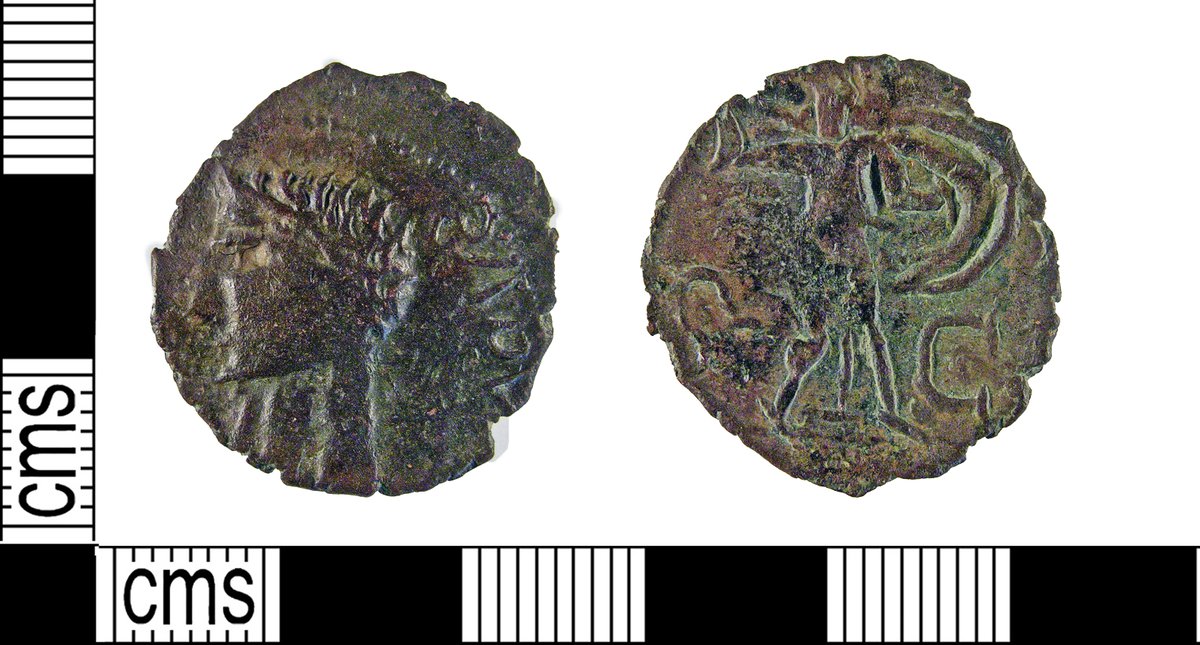 findsorguk's tweet image. A new week, a new Roman coin blog! This week we delve into the world of the "Barbarous Radiate", which is less dramatic than it sounds but still fascinating! Check it out here: finds.org.uk/counties/blog/… #CoinRelief #Roman #Numismatics