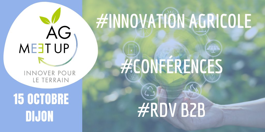 AgrOnov_'s tweet photo. Innover en #agriculture, c'est une aventure collective !
Boostez votre #RENTREE2020 en rejoignant le RDV des pros de l' #innovation en #agroécologie👉https://t.co/PIJNmET5S4
🗓️#AgMeetUp le 15 octobre à Dijon
Avec le soutien de @EDF_BFC et @CAChampBourg https://t.co/FtVE0FnwwK