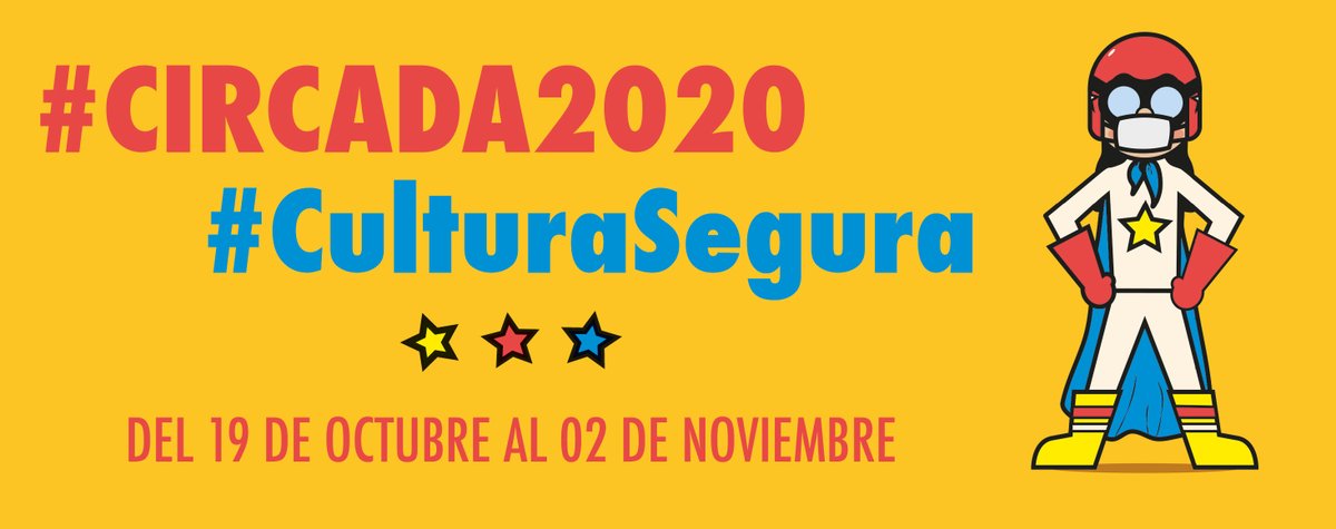 #CIRCADA2020 #CULTURASEGURA Estamos preparando la edición más complicada con el mismo cariño e ilusión. Recuerda: del 19 de oct al 2 de nov, <a href="/FestivalCircada/">Festival Circada</a> en #SevillaHoy #circo #Sevilla <a href="/Ayto_Sevilla/">Ayuntamiento de Sevilla</a> <a href="/CulturaCuenta/">➧ Agencia Andaluza de Instituciones Culturales</a> <a href="/INAEM_Cultura/">INAEM</a>
