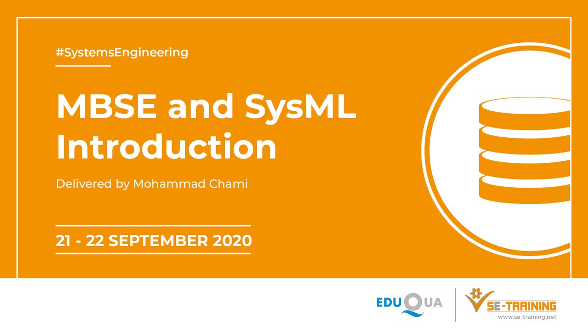 SE_Courses's tweet photo. As the #SystemsEngineer, you need to simplify all of the processes that come under your command.

@MohammadChami's  #MBSE and #SysML course will enable you to achieve a high standard of success, while meeting constant demands: https://t.co/Xi6aVFRS6y https://t.co/fbIxUW2jTx