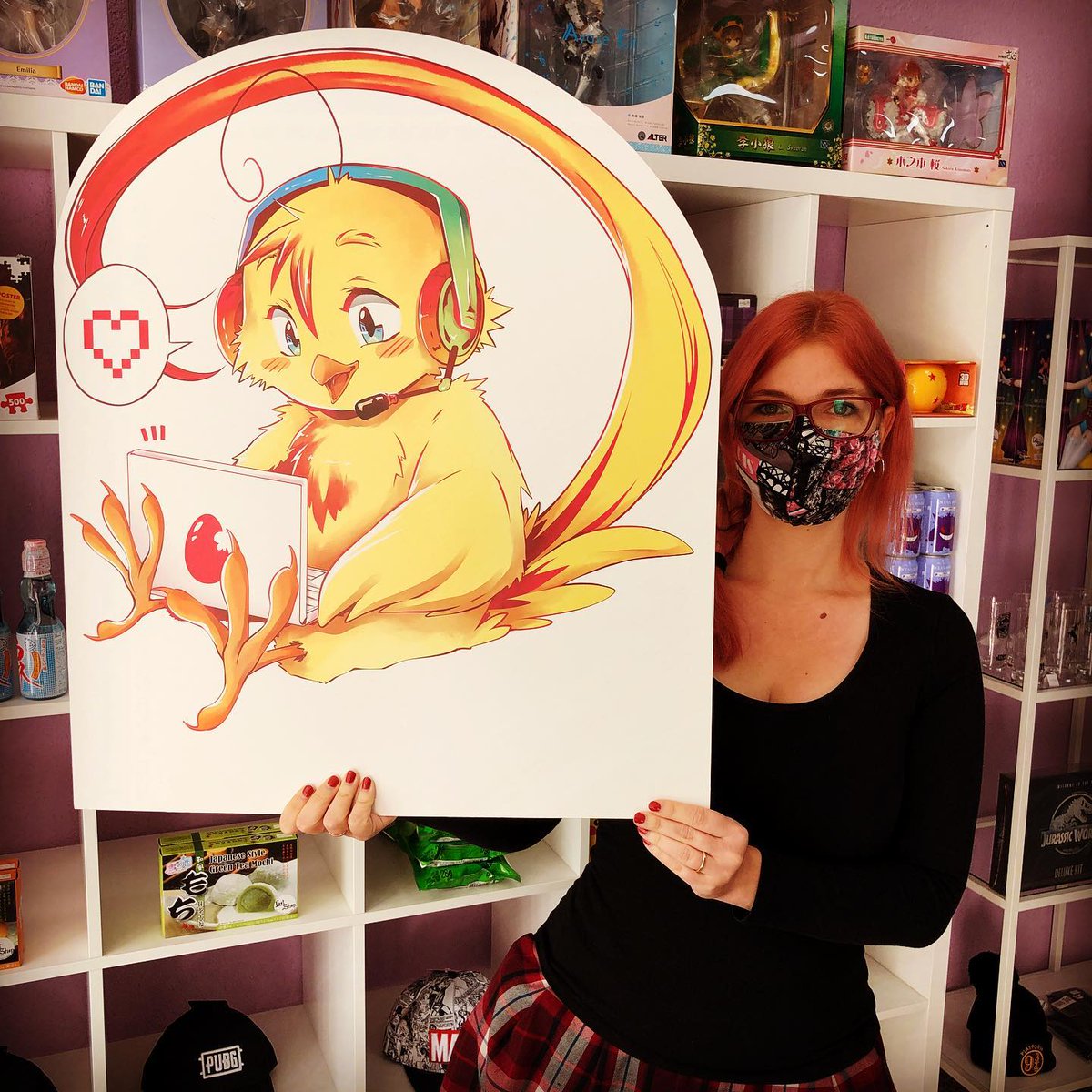 lootshopkoblenz's tweet image. Eben hat der #ConLine Pochi den Loot Shop besucht! 💛

#connichi #conline20 #lootshop #koblenz
@Connichi