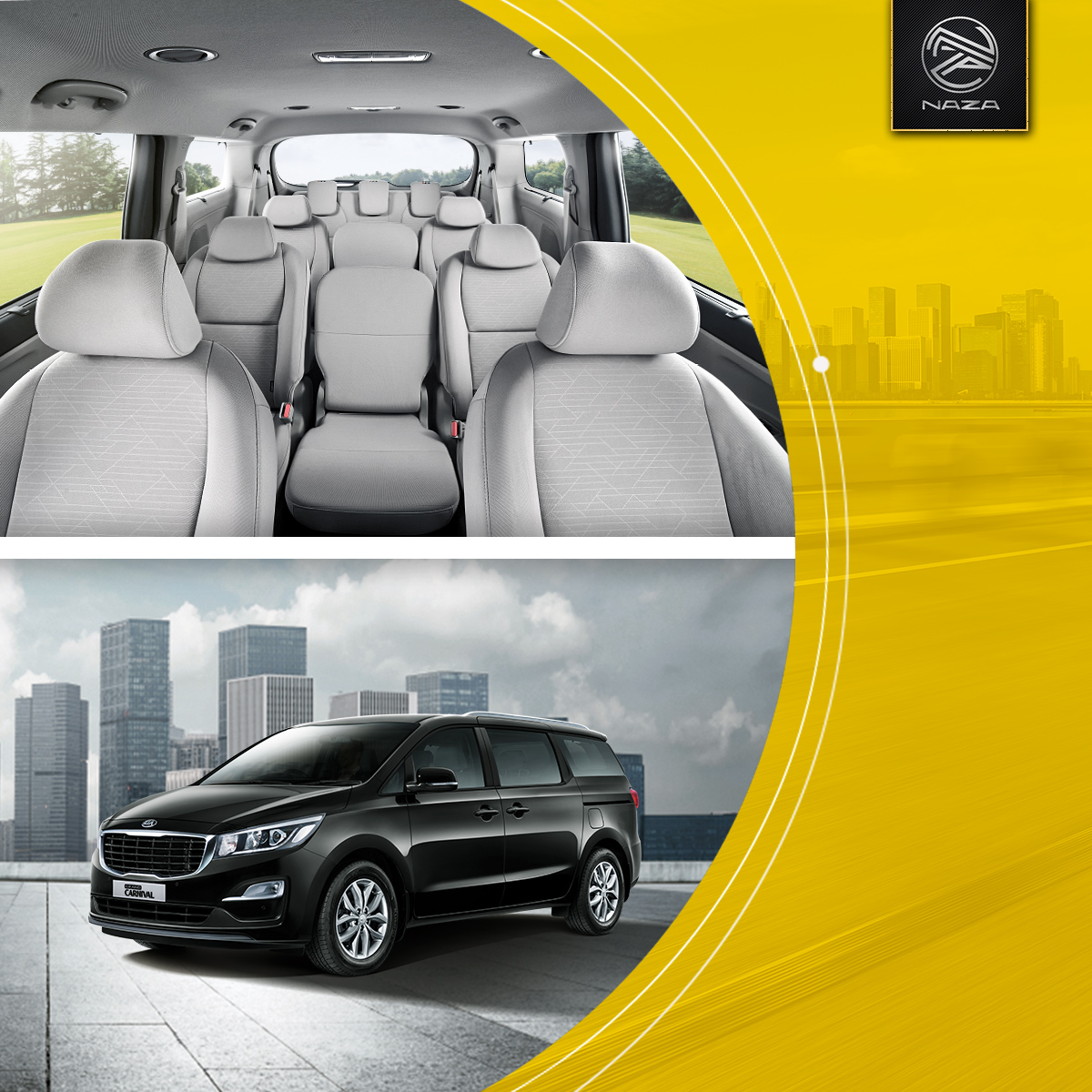 nazacorp's tweet photo. Naza Kia Malaysia recently introduced the Kia Grand Carnival 11-seater. Safe, elegant and spacious, this upmarket MPV complements Kia's range of hatchbacks, sedans and SUVs, and fulfils the demands of large Malaysian families. 

#NazaEmpowersYou #NazaGroup https://t.co/g8WYJDyXYQ