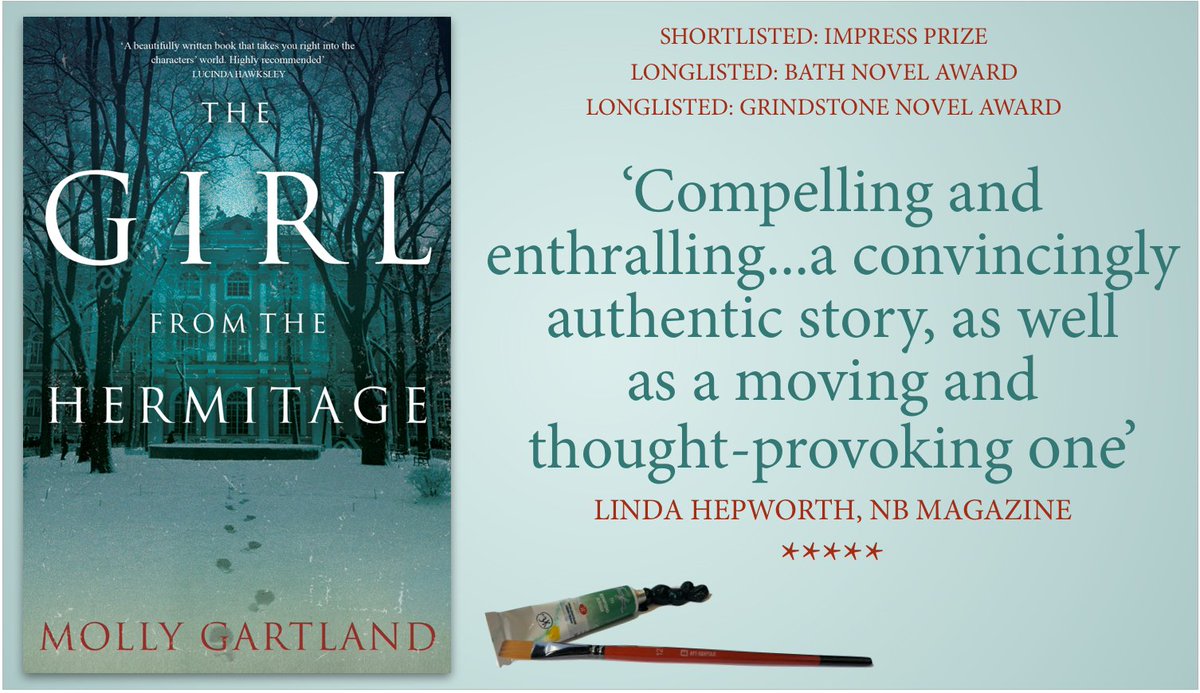 And our friends at  @Mslexia,  @NBmagazineUK and Waitrose Weekend and  @TheYorksTimes share our excitement at  @molbobolly's debut THE GIRL FROM THE HERMITAGE, an eight-decade saga set in St Petersburg, which is out next Monday http://eye-books.com/books/the-girl-from-the-hermitage