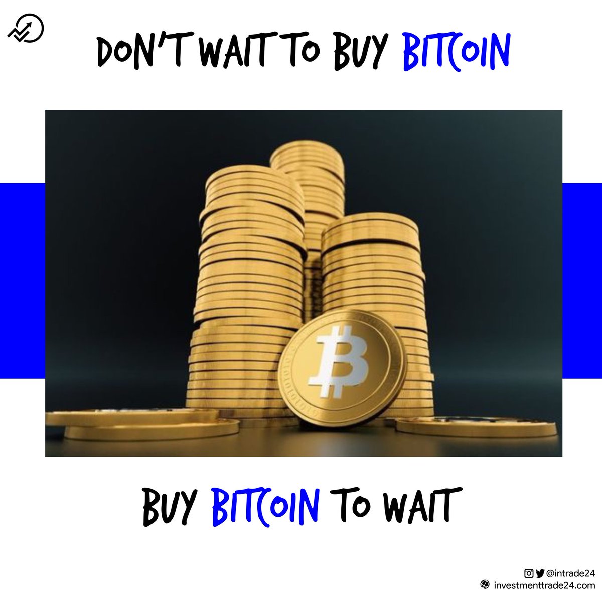 Intrade24's tweet image. If expensive: wait and buy 
If cheap: buy and wait. 
Visit investmenttrade24.com