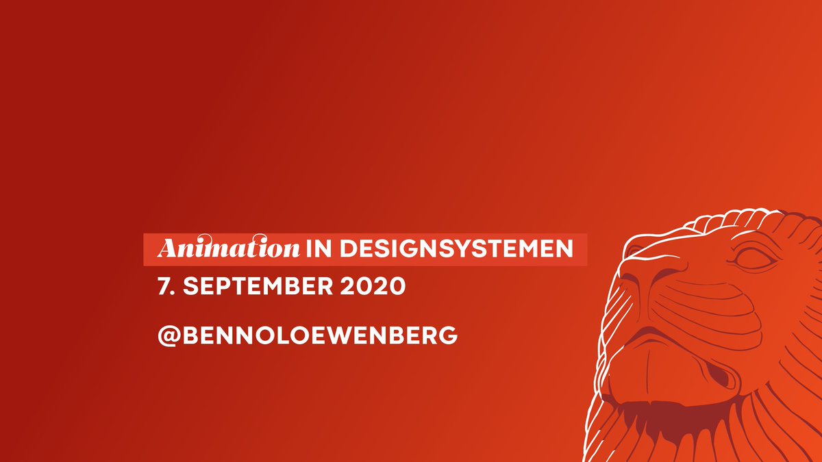 Freu mich auf meine Session zu #Animation in #DesignSystem en auf der #MuC2020 und den regen Austausch zum Thema 

#DSXFRA