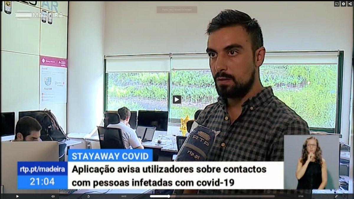 Dobsware's tweet photo. Yesterday at RTP we've explained a bit how StayawayCovid App works. Download the app at https://t.co/AYt4EGZVpk See full interview at https://t.co/EHGr8WBNyJ https://t.co/v4C7Bqr96B