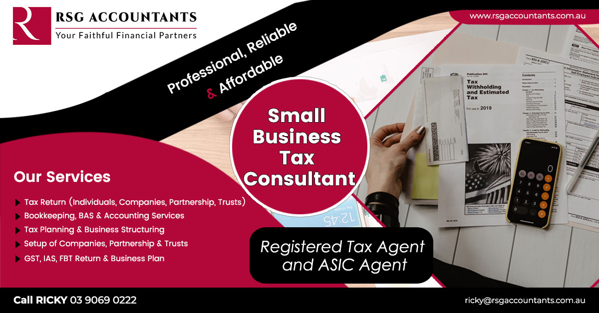 RsgAccountants's tweet photo. 𝗦𝗺𝗮𝗹𝗹 𝗕𝘂𝘀𝗶𝗻𝗲𝘀𝘀 𝗧𝗮𝘅 𝗖𝗼𝗻𝘀𝘂𝗹𝘁𝗮𝗻𝘁 
RSG Accountants provide in-depth technical support and extensive market experience to help clients overcome business issues. Visit: https://t.co/uEART9i6T2
#TaxConsultant #BusinessConsultant #Accountants #TaxAgents #Finance https://t.co/4dGEL8R0oe